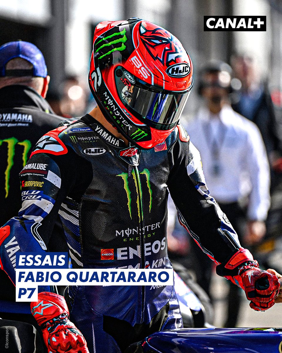 CanalplusMotoGP's tweet photo. Nos deux Français sont directement qualifiés pour la Q2 de demain ! 👀🇫🇷

#JapaneseGP #FabioQuartararo #JohannZarco #MotoGP https://t.co/kK92iAuKVo