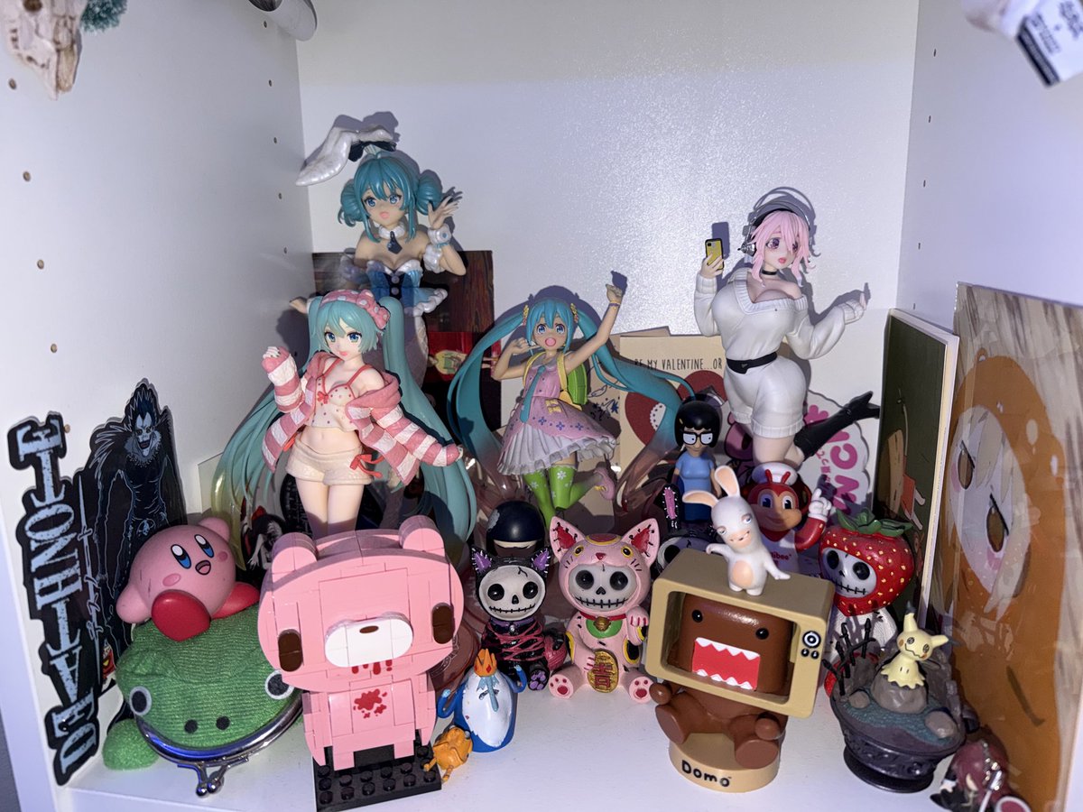 winniechuuuu's tweet photo. hehe do you guys like my geek shelf 😅 https://t.co/iGanXqUUOz