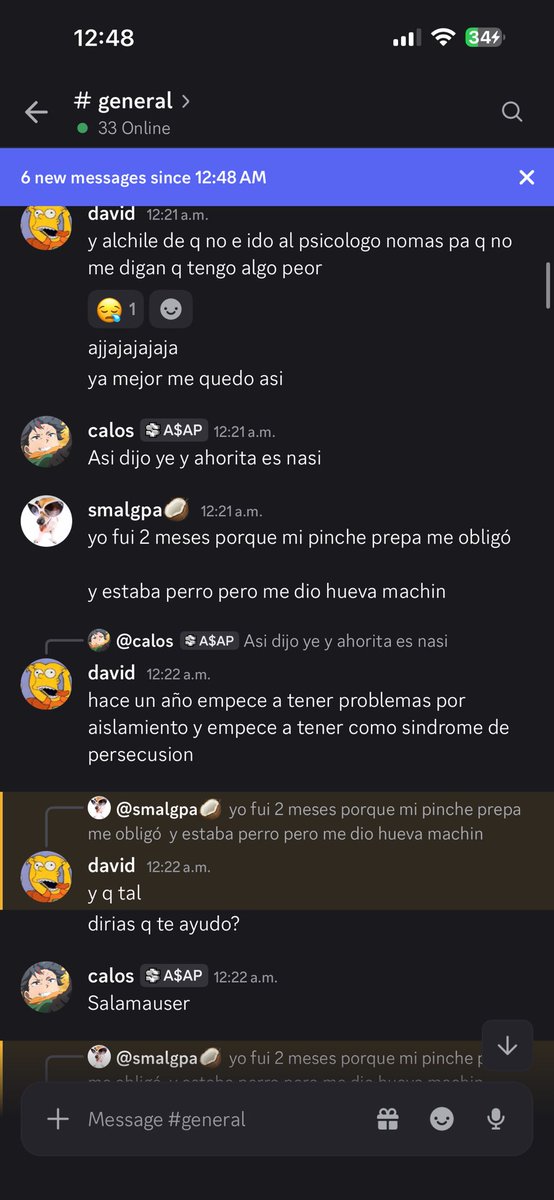 smalgpa_'s tweet photo. cuando el artista es tan chill que anda cotorreando con 5 weyes en discord

pinche day2k te ano https://t.co/qunPDNFThN