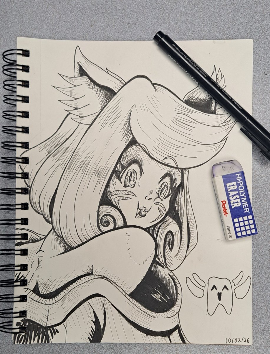 Cherubcorps's tweet photo. #inktober #byoc #bringyourownclass Kyutesu https://t.co/hSolcORWDs