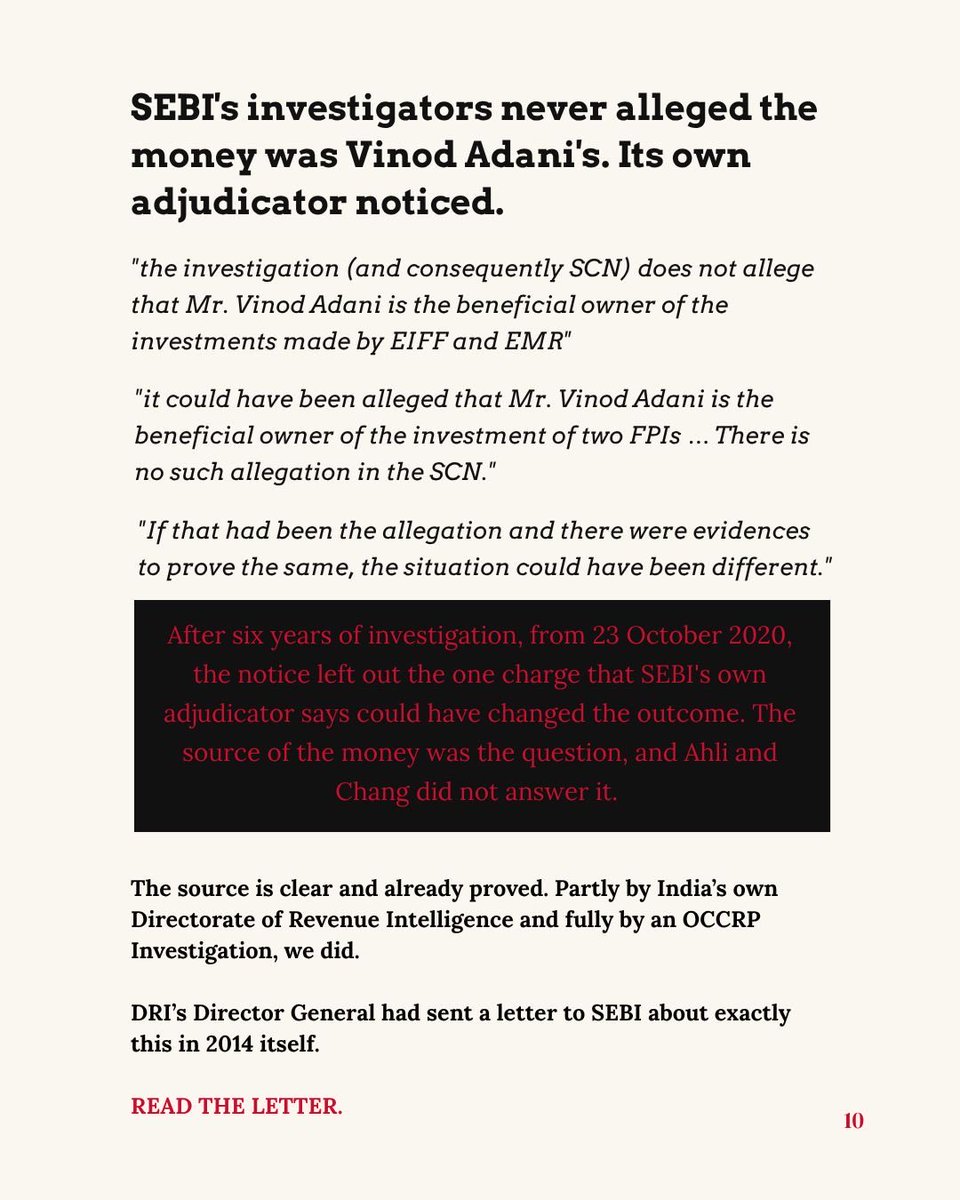 FightAnand's tweet photo. Long. How SEBI the watchdog became Adani’s Lapdog. @AdaniOnline @SEBI_Awareness 5/n

#SEBI #Adani #StockMarket #India https://t.co/ZURrzUxGeX