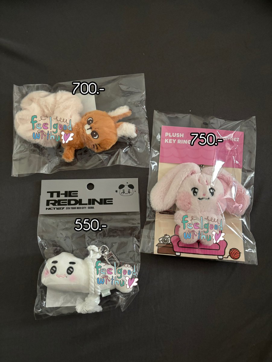 feelgoodwithu's tweet photo. wtb / ขาย / พร้อมส่ง

รอบหิ้วไม่แกะ
scrunchie จอห์นนี่ 
good luck doll keyring แทยง

เคยห้อยออกไปข้างนอก + อาบน้ำ 1 ครั้งค่ะ
mini plush keyring kkyuping  แจมิน

ค่าส่ง 50 ems 

#ตลาดนัดnct #ตลาดนัดnct127 #ตลาดนัดnctdream https://t.co/qu2dGBNMnl