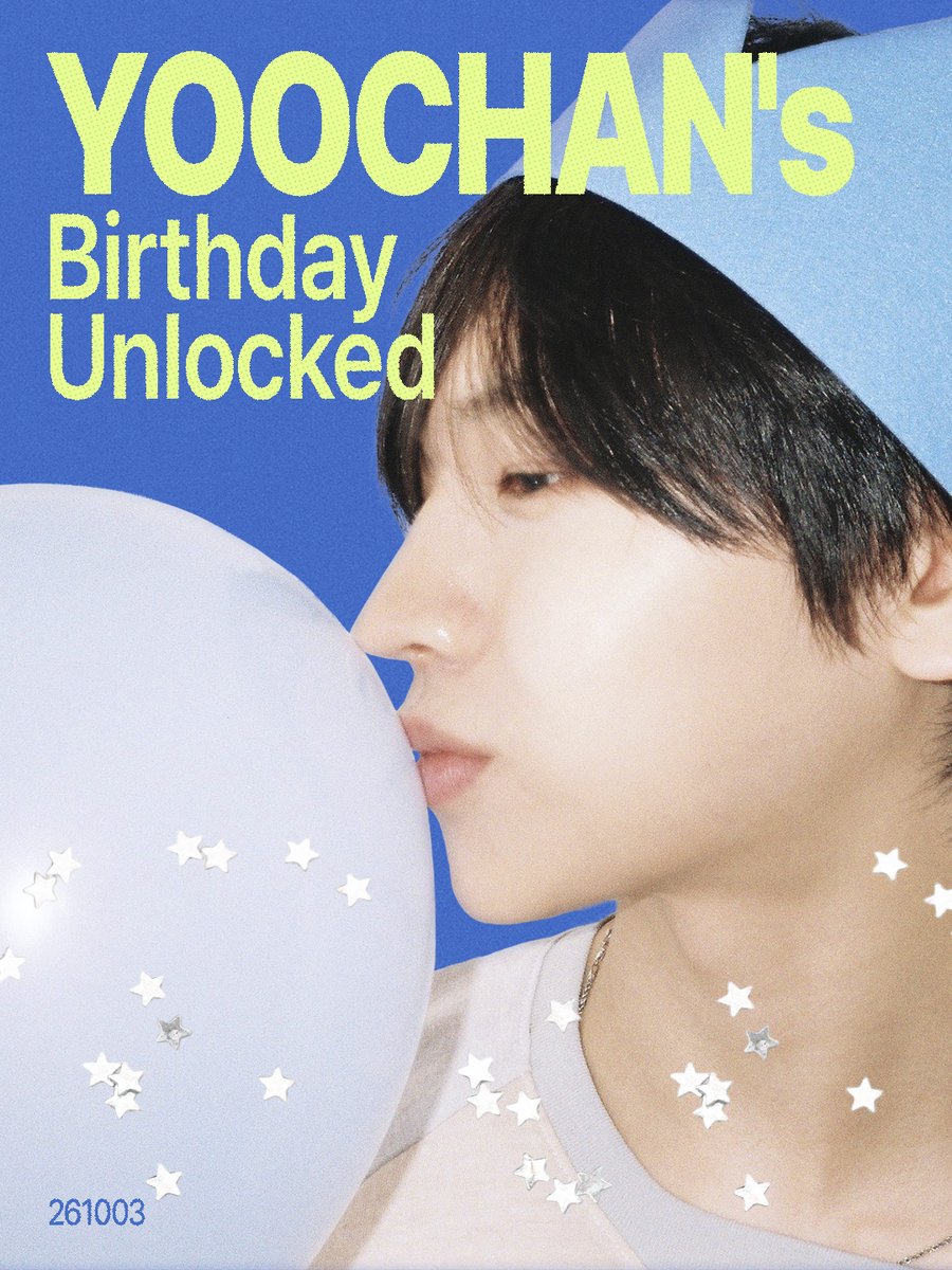 IDID_starship's tweet photo. YOOCHAN's Birthday Unlocked

#IDID #아이딧
#CHUYOOCHAN #추유찬 https://t.co/MgZFnFi8Df