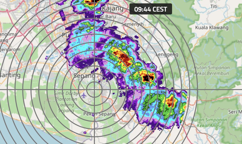 alobatof1's tweet photo. Tiene pinta de que los libres 2 en Malasia van a tener un "poquito" de lluvia... https://t.co/EPoVbw04iS