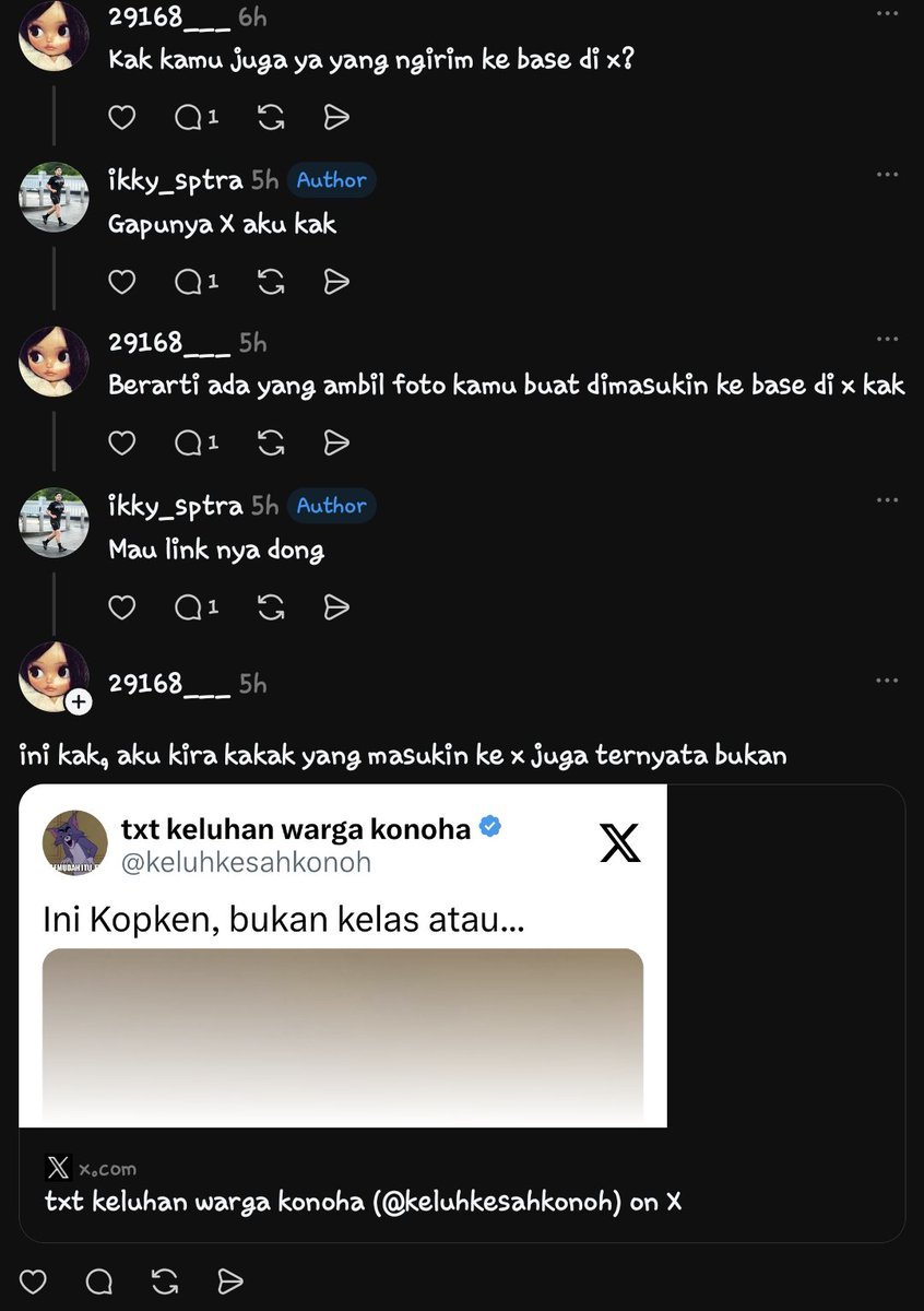 yu86yu688's tweet photo. @keluhkesahkonoh @keluhkesahkonoh kamu ngambil postingan dari akun atau platform lain, harus izin dulu sama yang punya akun, sekian terima kasih https://t.co/CKqeYm49o8