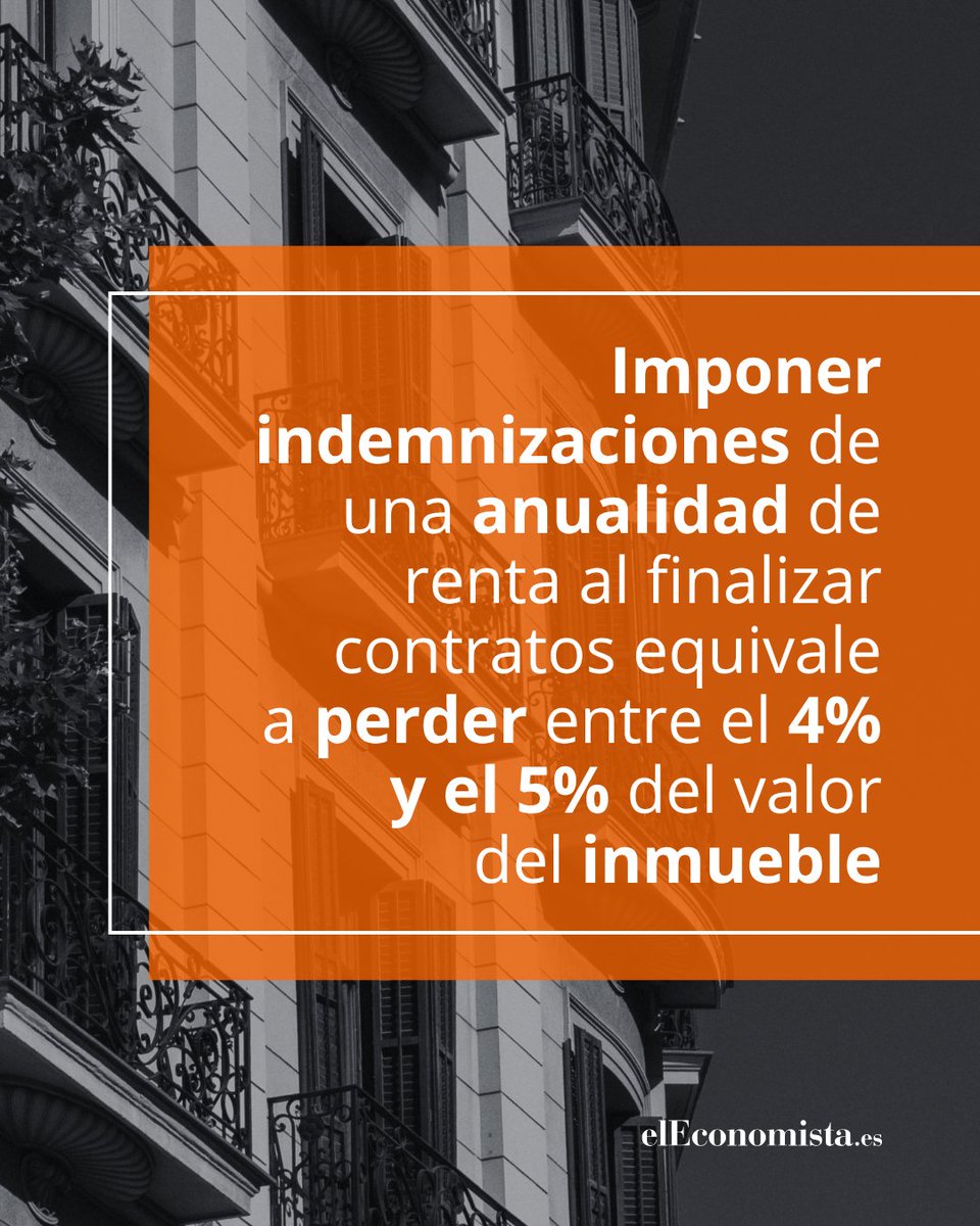 elEconomistaes's tweet photo. 🏚 Nuevos decretos sobre la vivienda podrían retirar 200.000 pisos del alquiler en solo dos años y encarecer las nuevas rentas un 10%.

⚠️ La mayor protección a contratos vigentes perjudicará a quienes buscan emanciparse o mudarse, elevando su coste en unos 1.000 € al año.

Puedes leer esta información en el enlace: https://t.co/NrlVR0US8U

Por @albabbb