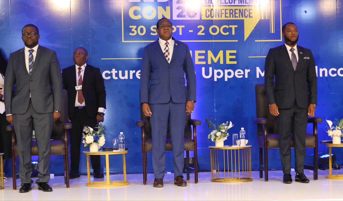 TreasuryZW's tweet photo. ZEDCON 2026

We are on Day 3 of the 5th Zimbabwe Economic Development Conference (ZEDCON) 2026, taking place in Bulawayo, the City of Kings and Queens.

Today’s programme features the Official Opening Ceremony, followed by a key session on Internet Infrastructure and Connectivity for Inclusive Economic Growth.

As Zimbabwe advances towards an Upper Middle-Income Society by 2030, reliable, accessible and affordable digital connectivity remains critical to expanding economic opportunities, supporting innovation, improving access to services and ensuring that communities and businesses can participate meaningfully in the digital economy.

Follow the conversation as ZEDCON 2026 continues to explore practical solutions for smart infrastructure, inclusive growth and sustainable economic transformation.

What role do you think improved digital connectivity can play in driving Zimbabwe’s economic growth?

https://t.co/HehGkZZxrq

https://t.co/zSGUCuupZg

https://t.co/PTFaW9CRw3

#ZEDCON2026