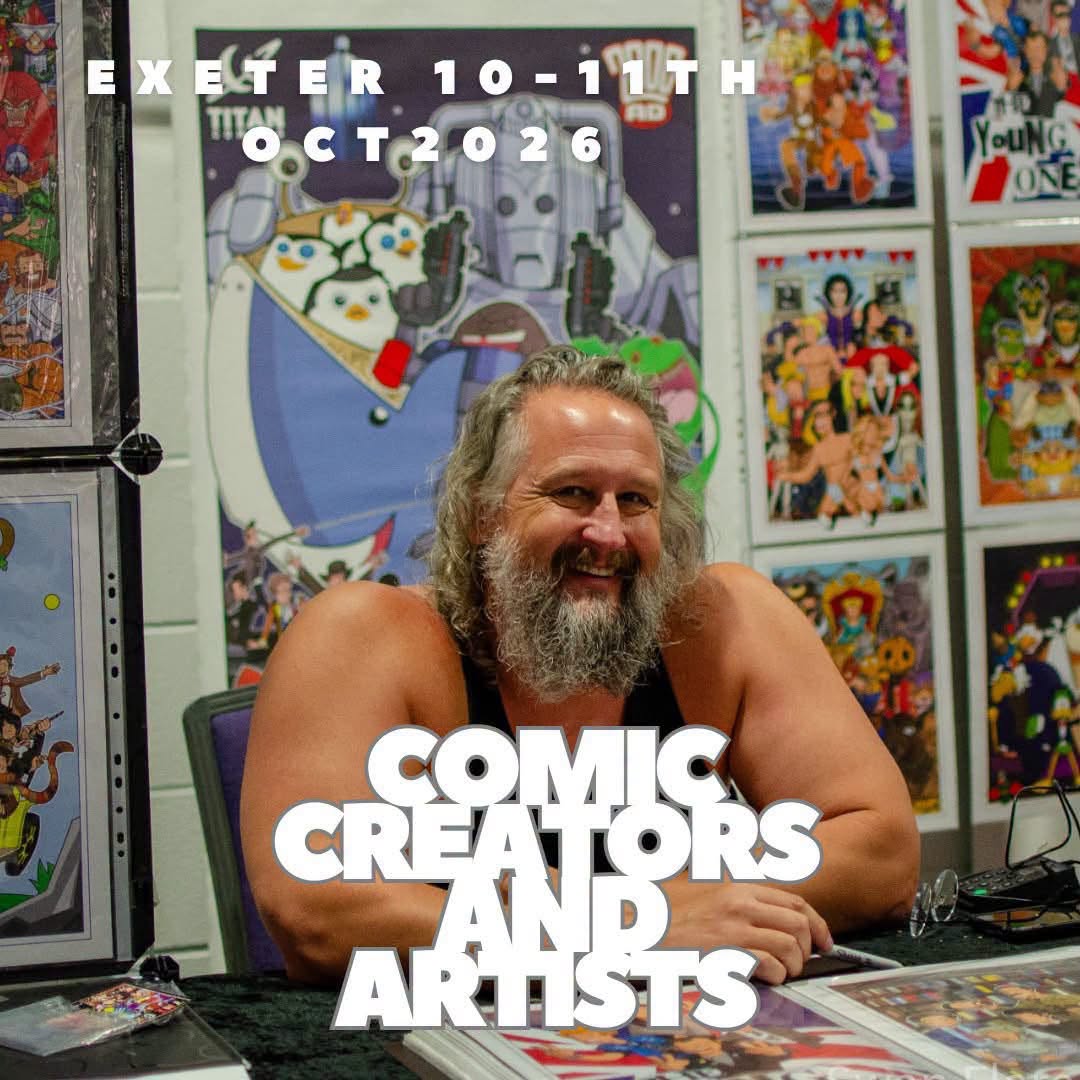 TheGrantPerkins's tweet photo. EXETER, HERE WE COME!
https://t.co/i3ysdJ4lXV
#UKCGF #UKCGFExeter #ExeterComicCon #Exeter #ComicCon #ComicCon2026 #ComicBooks #ComicArtists #ComicArt #SketchCards #OriginalArt #GeekCulture #PopCulture #TVGuests #TheGrantPerkins https://t.co/fAvELE7q1P