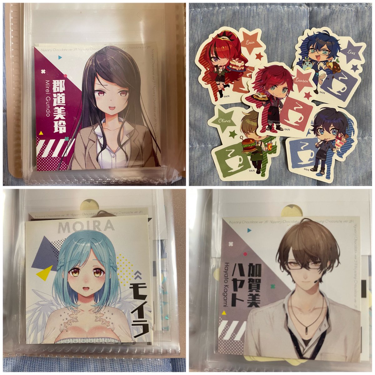 poppo_293's tweet photo. 【譲渡 買取】にじさんじ
譲￤画像
求￤〜定価+送料　金額応相談

購入後全て暗所にて保管しておりました
周辺B済み
古い物しかないですがリプまたはDMお待ちしております🙇‍♂️ https://t.co/0FHYeV8rH5
