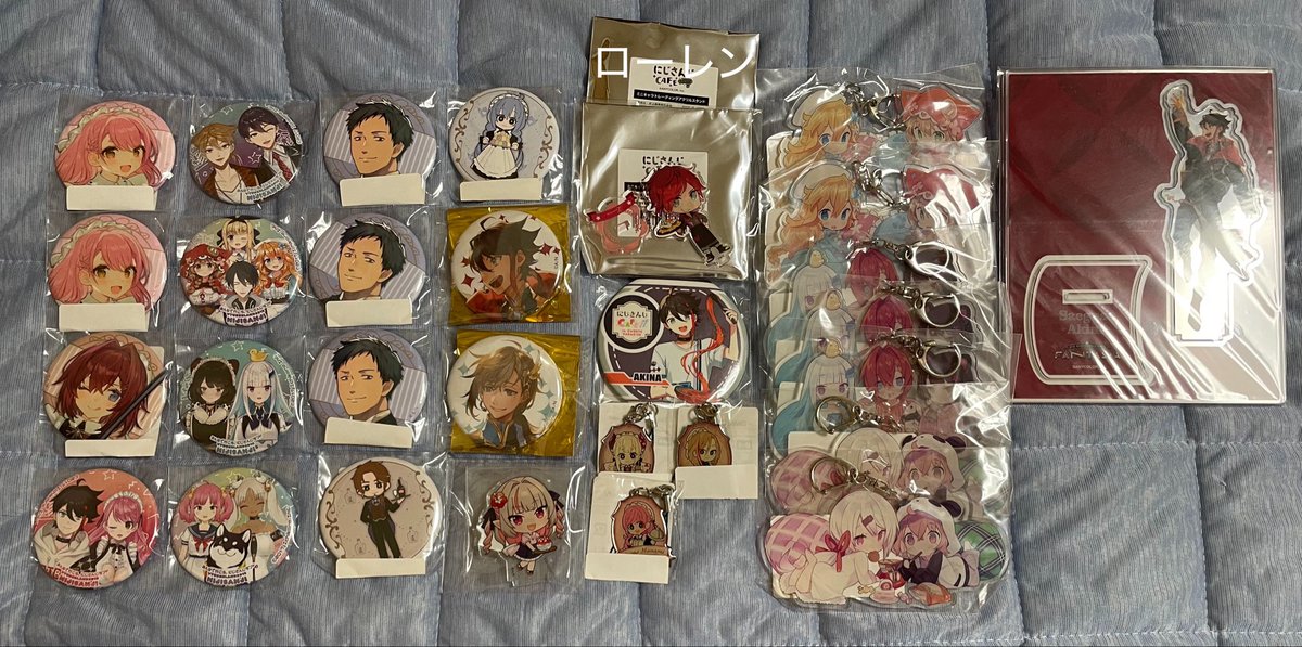 poppo_293's tweet photo. 【譲渡 買取】にじさんじ
譲￤画像
求￤〜定価+送料　金額応相談

購入後全て暗所にて保管しておりました
周辺B済み
古い物しかないですがリプまたはDMお待ちしております🙇‍♂️ https://t.co/0FHYeV8rH5