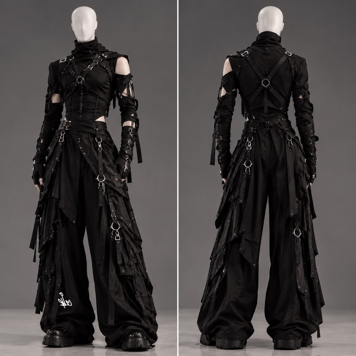 crimsonheirloom's tweet photo. dark alternative tailoring, with a sharp gothic edge. https://t.co/s5CufQrh0C