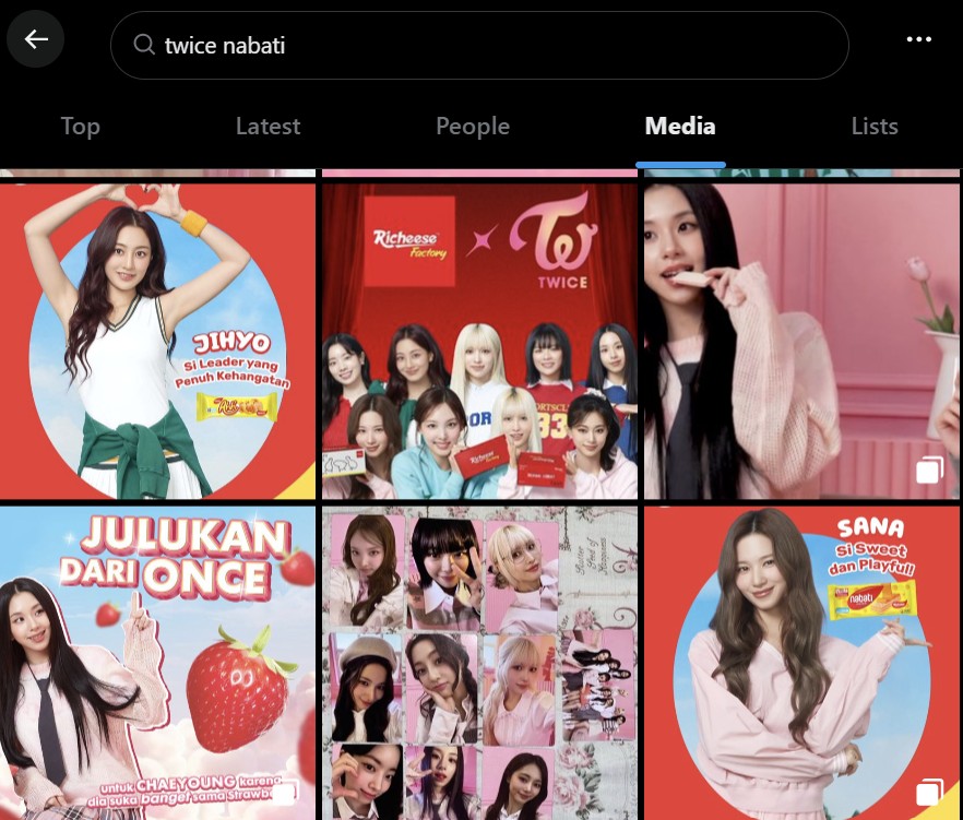 AndyWisely2's tweet photo. @W1TCHCHlCK128 No matter how knowledgeable you think you are about TWICE, you will keep seeing photos and videos of them that you haven't heard of before. Btw, have you seen their Nabati ads? https://t.co/OjiFtPSpVv