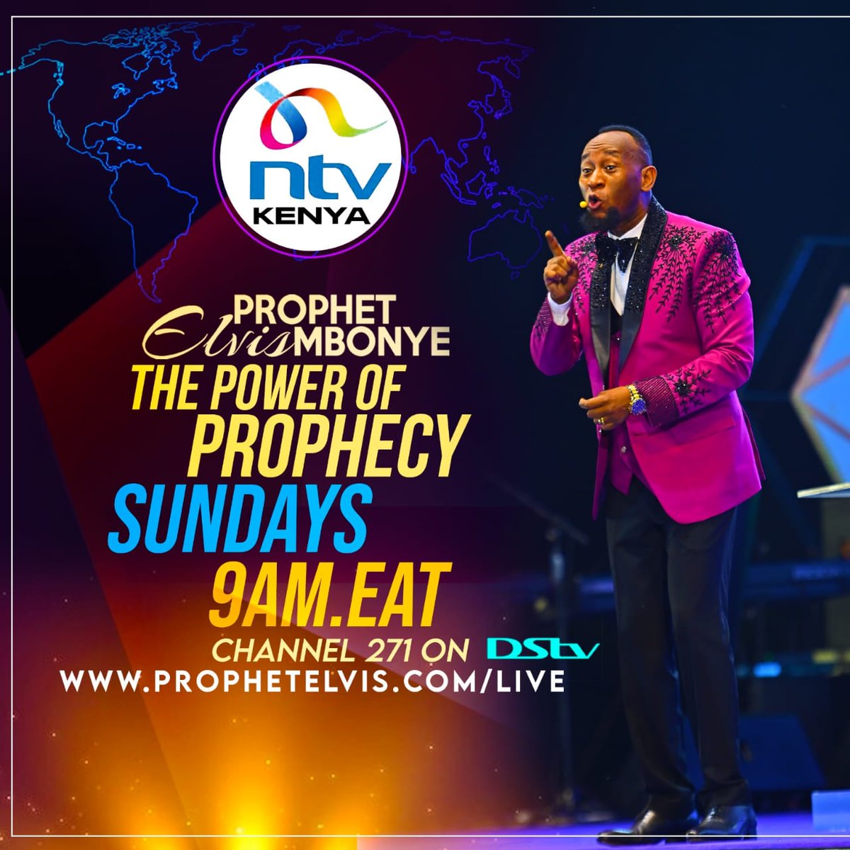 ntvkenya's tweet photo. Tune in to NTV Kenya this Sunday at 9:00 AM for an engaging episode of “The Power of Prophecy” featuring Prophet Elvis Mbonye.

Don’t miss this inspiring conversation.

#ProphetElvisMbonye #ThePowerOfProphecy #NTVKenya https://t.co/Iko9Nvsz2E