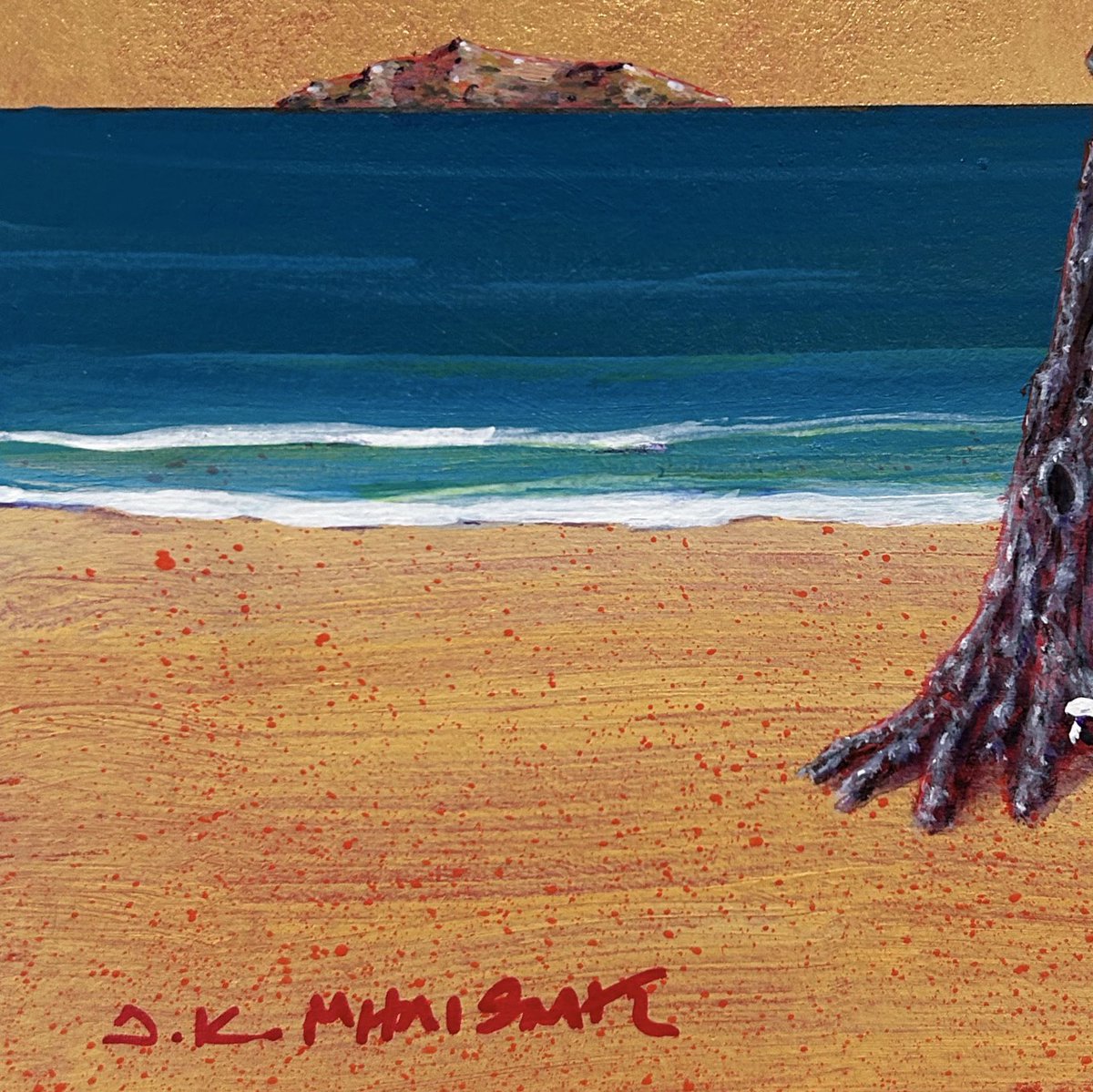 peters_gallery's tweet photo. A familiar Aegean landscape, bathed in blue, gold, and red—like a place remembered rather than visited.

Bid early 👉 https://t.co/uTOaEiT1JS

#ModernTreasures #OnlineAuctions #DimitrisMilionis https://t.co/R5Y22pKfsq