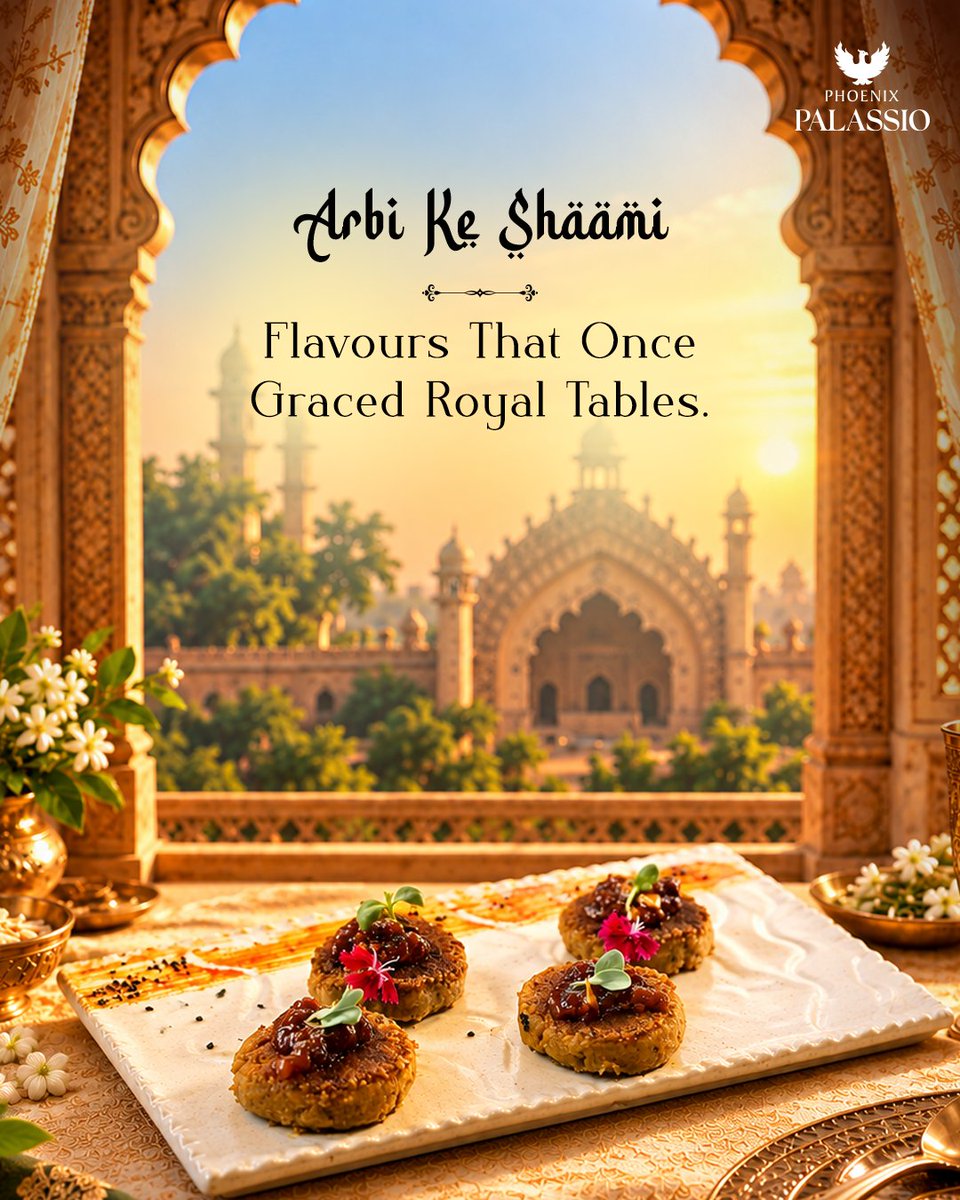 PhoenixPalassio's tweet photo. Some flavours deserve to be remembered.

Rediscover forgotten recipes and rich, regal flavours as they make their way back to the table in a culinary journey inspired by royal kitchens.

Discover The Gourmet Begum at Ishaara, Phoenix Palassio. https://t.co/y7OSCOyxo4