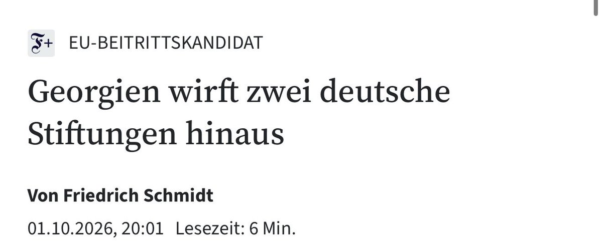 svenja_hahn's tweet photo. Der „Georgische Traum“ schlägt die Tür nach Europa weiter zu. 

Jetzt werden @FNFreiheit &amp; KAS rausgeworfen. Besorgniserregend die Appeasement-Politik der Stiftungen von SPD &amp; Grünen, die sich dem Regime unterordnen. EU muss endlich scharfe Sanktionen gegen das Regime verhängen. https://t.co/ExvC36j6BF