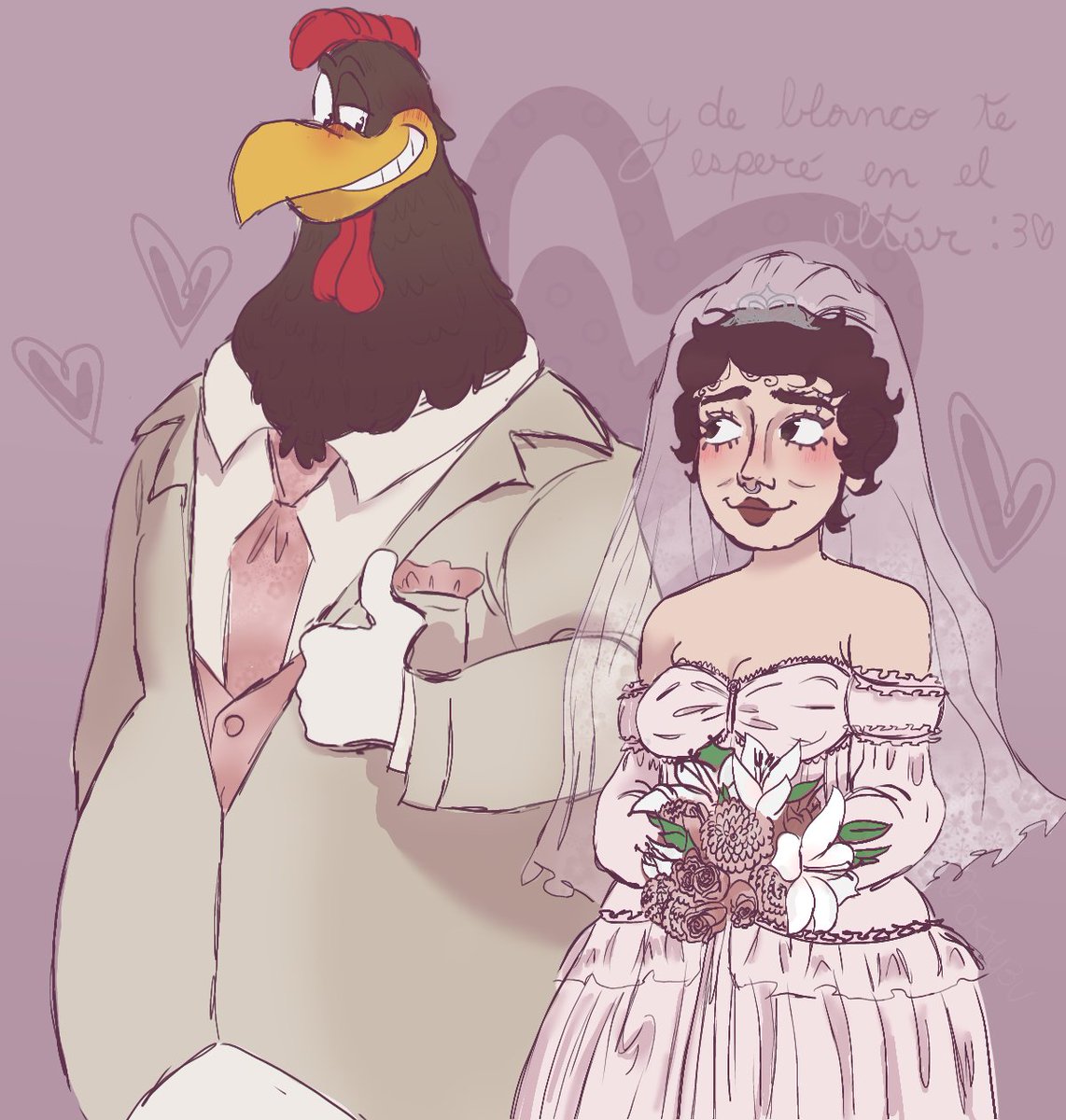 tokmyu3u's tweet photo. Tú eres lo que siempre yo soñé... 🪷♡₊˚ 🐓・
₊✧💍 My love, my one and only love~ 
#yumetwt #foghornleghorn #selfship https://t.co/jVwnakz9QY