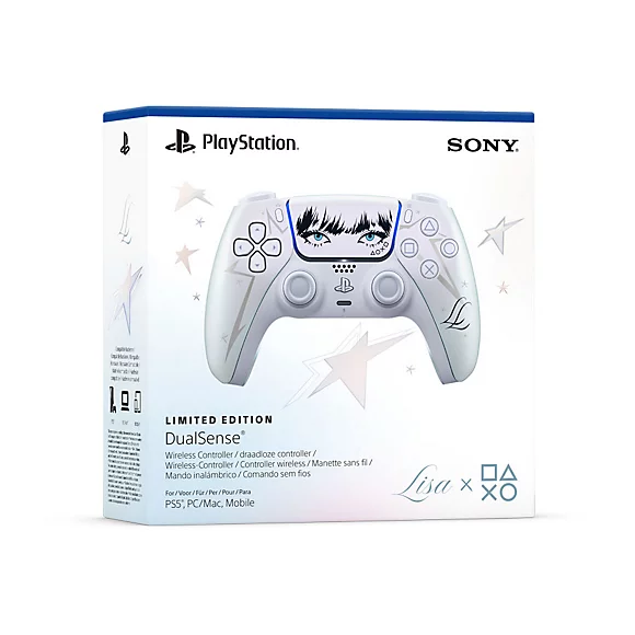 ChocoBonPlan's tweet photo. 🎮 La manette PS5 Édition Limitée Lisa désormais en précommande sur MICROMANIA (exclu. Premium/Ultimate)

👉 https://t.co/ec0ai2dQcg

📆 Sortie le 30 Octobre 2026. Débit à la commande sur Micromania.

📍 La manette associe les fonctions habituelles de la DualSense à un design créé en collaboration avec l’artiste. Compatible PS5, PC, Mac et mobile, elle reprend les retours haptiques, les gâchettes adaptatives, le microphone intégré, le pavé tactile et la batterie rechargeable en USB-C. Son habillage aux étoiles caractéristiques et touches personnelles en fait une pièce pensée pour les fans.