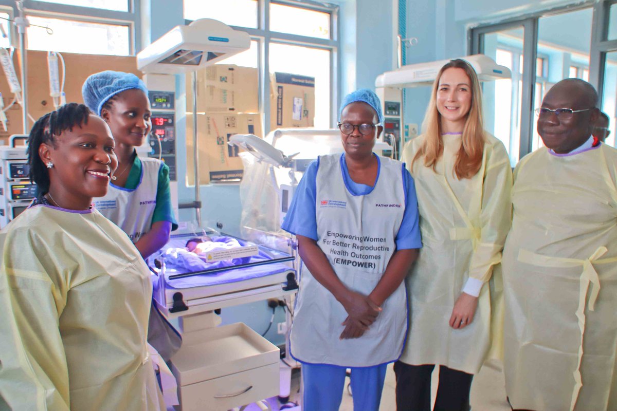 UKinUganda's tweet photo. Equipment saves lives when skilled people know how to use it.

Through EMPOWER, 🇬🇧 support for neonatal care combines NICU equipment with skills enhancement, helping health workers provide better care for 🇺🇬’s most vulnerable newborns. Thanks to 🇺🇬’s frontline health workers. https://t.co/Fs8hMFzus1