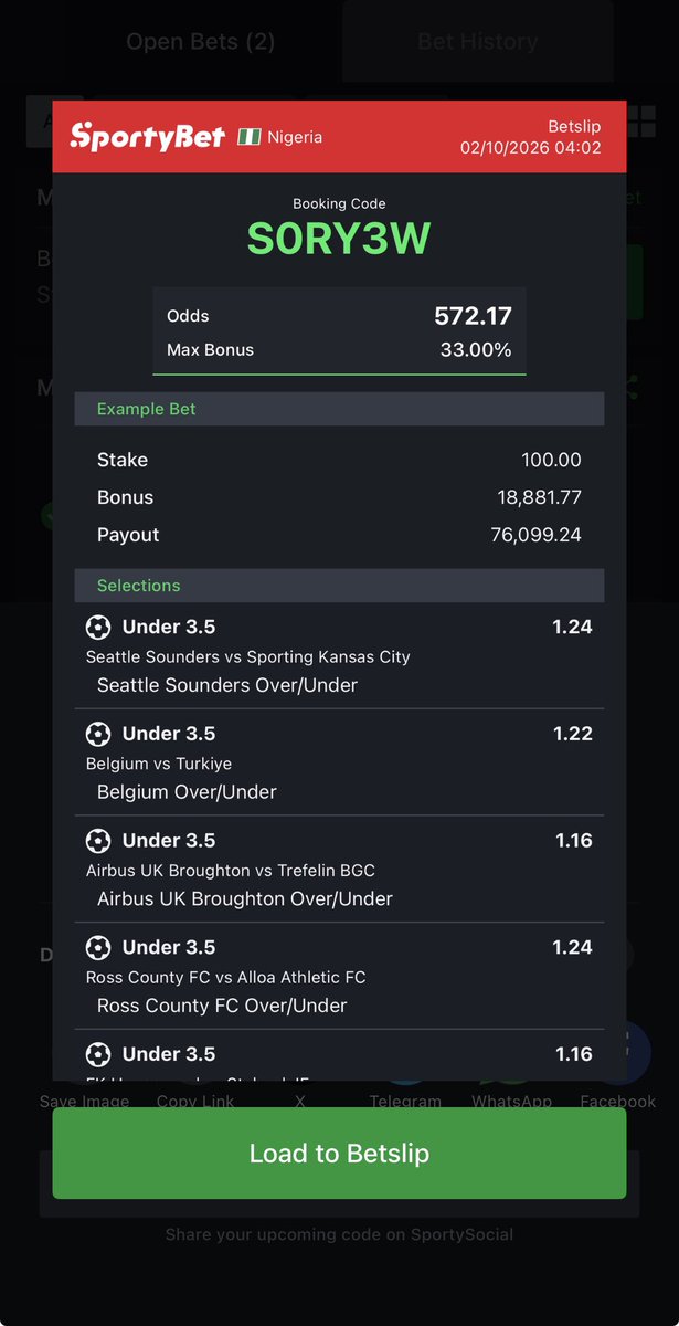 Happy2256402's tweet photo. Special teams not to score over 3.5 over 4.5 (572 odd)💥💥

S0RY3W https://t.co/2sJZNW8lD1