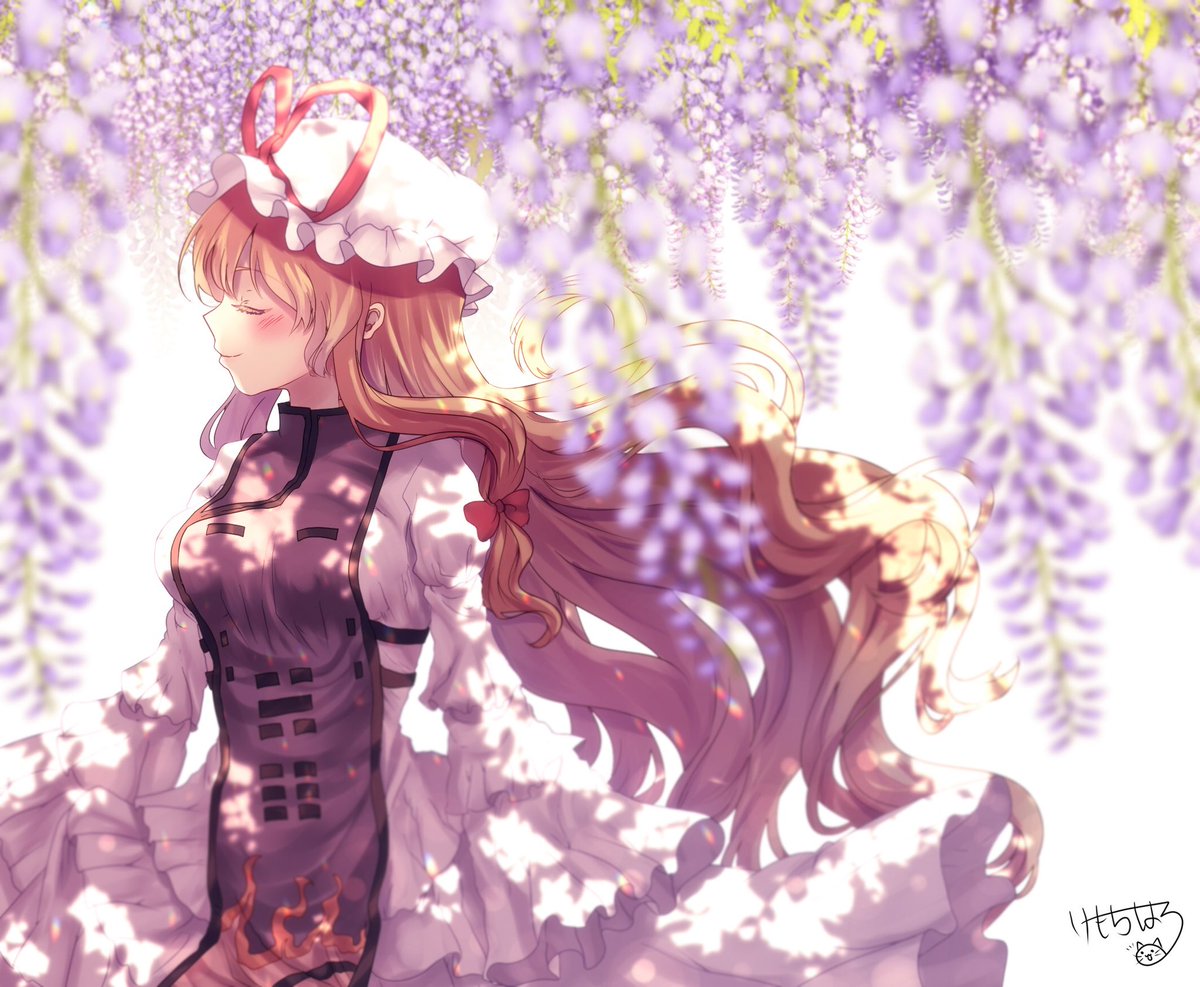 kemochiharu717's tweet photo. 藤色の幻想郷。紫様💜

 #東方Project https://t.co/wJSq2TmCut