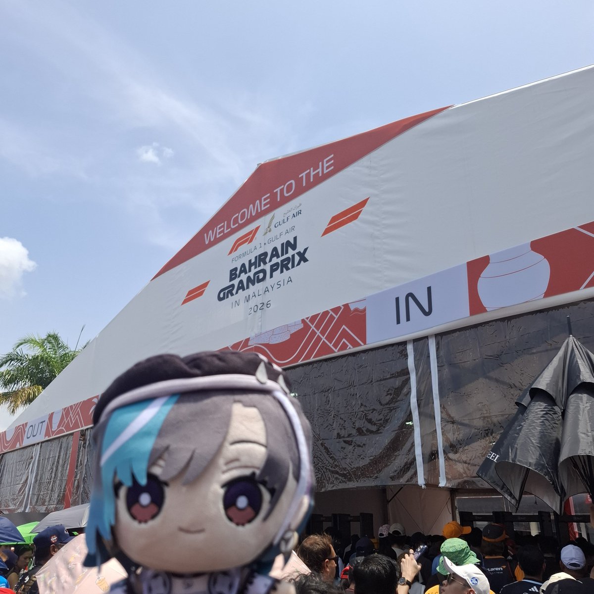 RyanDeezNutzMY's tweet photo. Bought Chihaya to the Bahrain gp in Malaysia https://t.co/GYShIhfpwK
