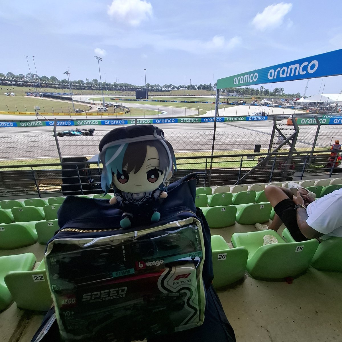 RyanDeezNutzMY's tweet photo. Bought Chihaya to the Bahrain gp in Malaysia https://t.co/GYShIhfpwK