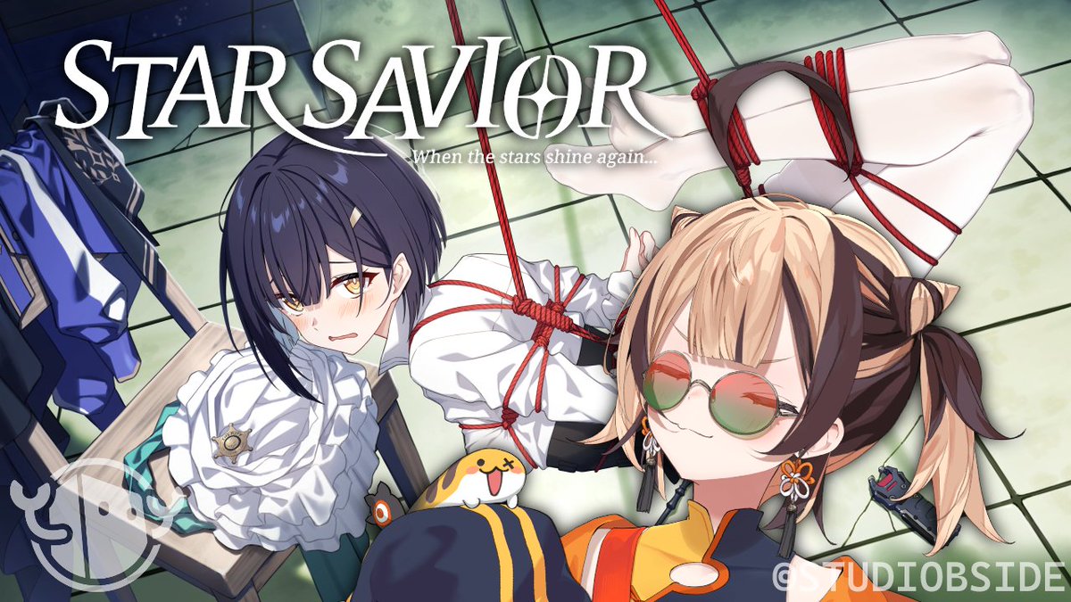 gigimurin's tweet photo. WHO TIED HER UP...?
Let's go on a journey together with Gwen!!

StarSavior on 🗓️October 2nd, 4PM PDT / October 3rd, 8AM JST
https://t.co/DQqTHHlanx

#PR https://t.co/J1SGAdsgNi