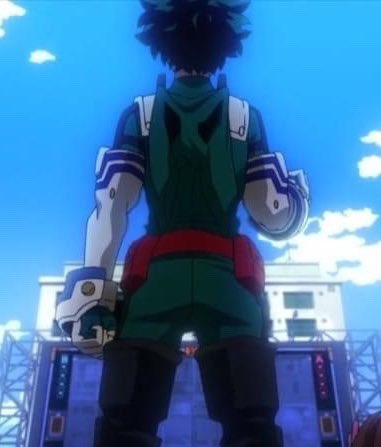 dekusilog's tweet photo. "I regularly think about how Izuku’s costumes essentially have just thigh highs…like no other guy in class a has thigh highs in their hero suits." -> now think of a summer variant where he instead of pants he’s wearing shorts🤤🤤🤤🤤 https://t.co/mval8eq72b