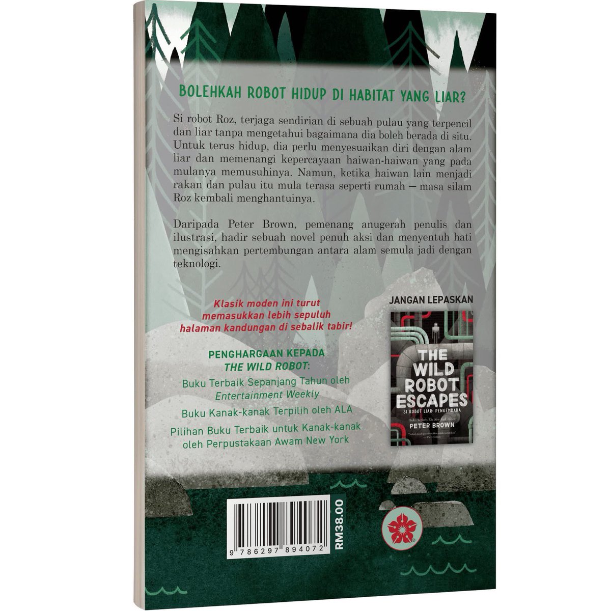 thepatriotsasia's tweet photo. Kenapa anak-anak sesuai baca buku The Wild Robot?

1. Kisah robot yang baik hati
Robot besi yang tiada perasaan tapi robot ini belajar untuk jadi sangat baik hati dan menyayangi haiwan2 di sebuah pulau liar. https://t.co/Mhzo1k460w
