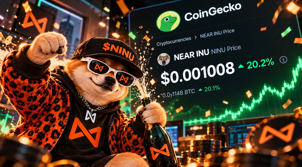 NEAR_INU's tweet photo. $NINU is now listed on CoinGecko https://t.co/axPID4f4Rp