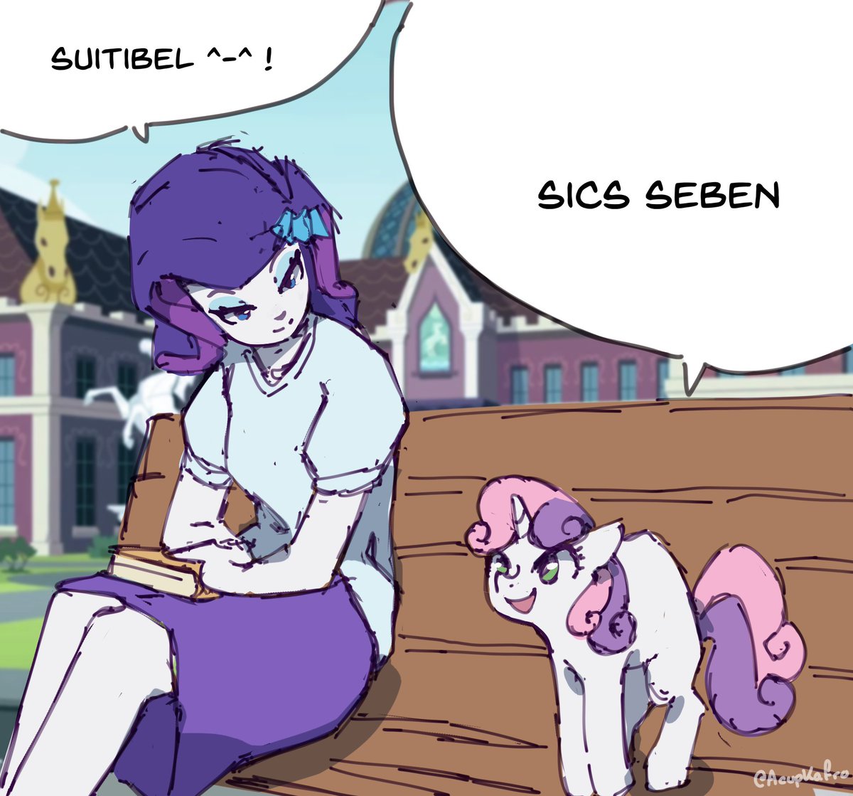 acupkafro's tweet photo. sics seben #mlp https://t.co/ognIn0mE0E