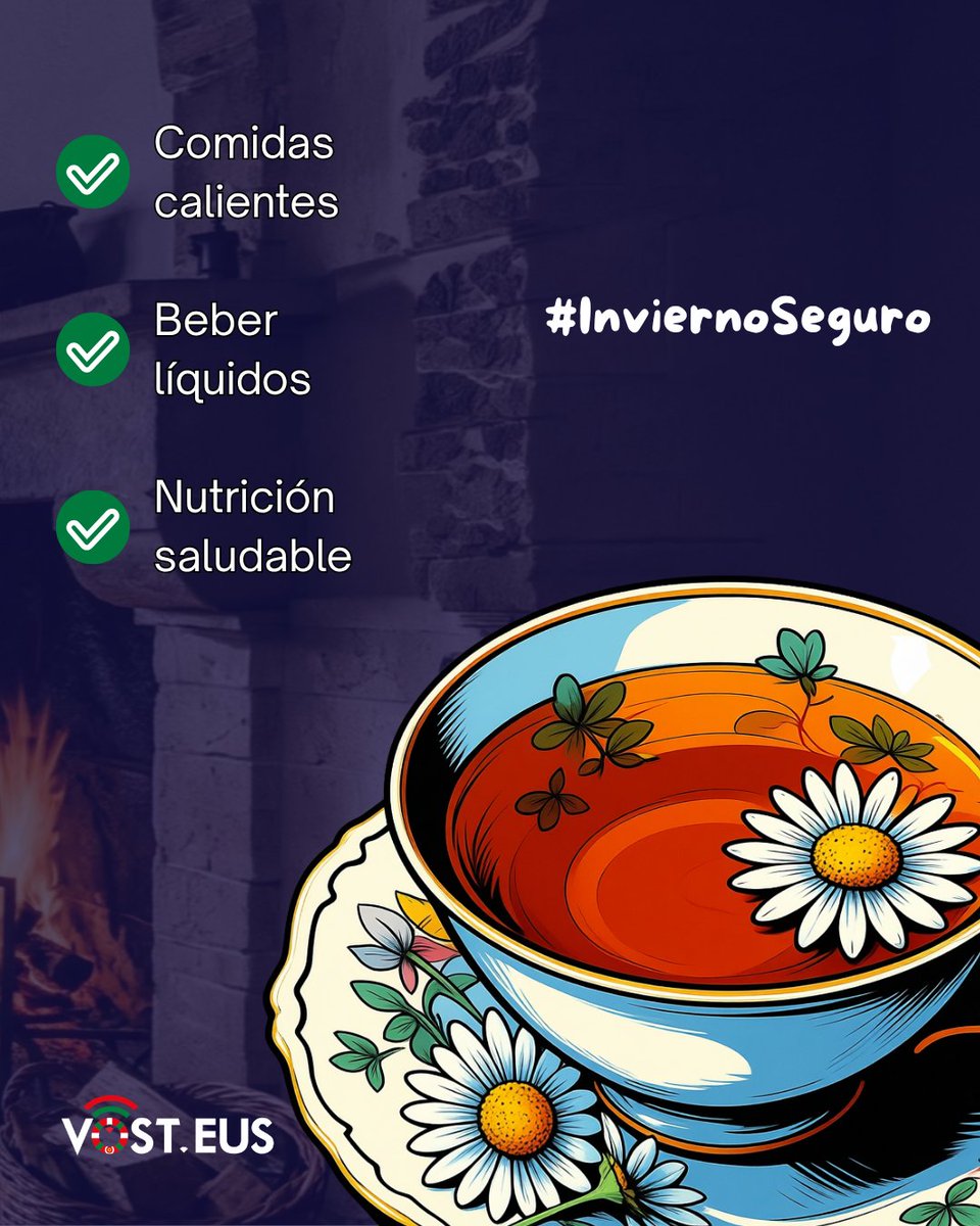 VOSTeuskadi's tweet photo. ¿Frío en casa? ❄️ Cuida a tus mayores este invierno con estas claves esenciales ⬆️
👉 Desliza y guarda este post para cuidarlos en casa. 💙

#CuidaATusMayores #InviernoSeguro https://t.co/brk2PLXYq1