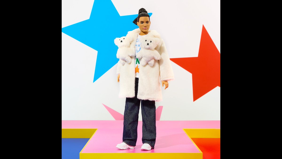 followtreasures's tweet photo. Castelbajac gives Barbie and Ken teddy-bear coats: primary colours for her, ivory for him. Mattel lists the dolls at $150 each, launching 2 October at 9am PT.
https://t.co/qUGrtXKhge
©2026 Mattel. https://t.co/BTEsY7hVEr