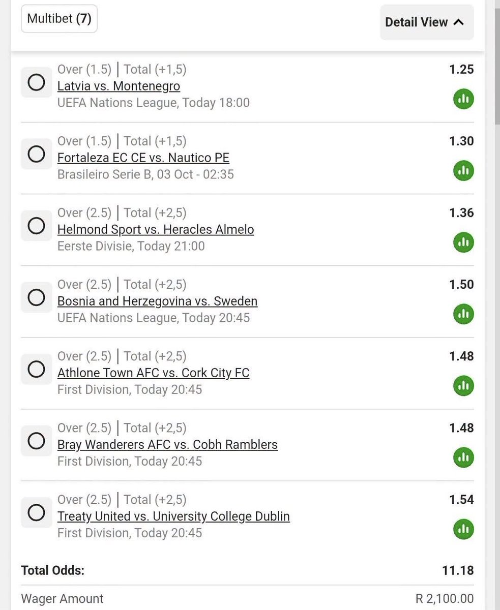 mrbetwayboomer's tweet photo. Over 2.5 goals full time. 11 odds 🤑🔥

BW76C55FB9 https://t.co/8MhYKOZS9J
