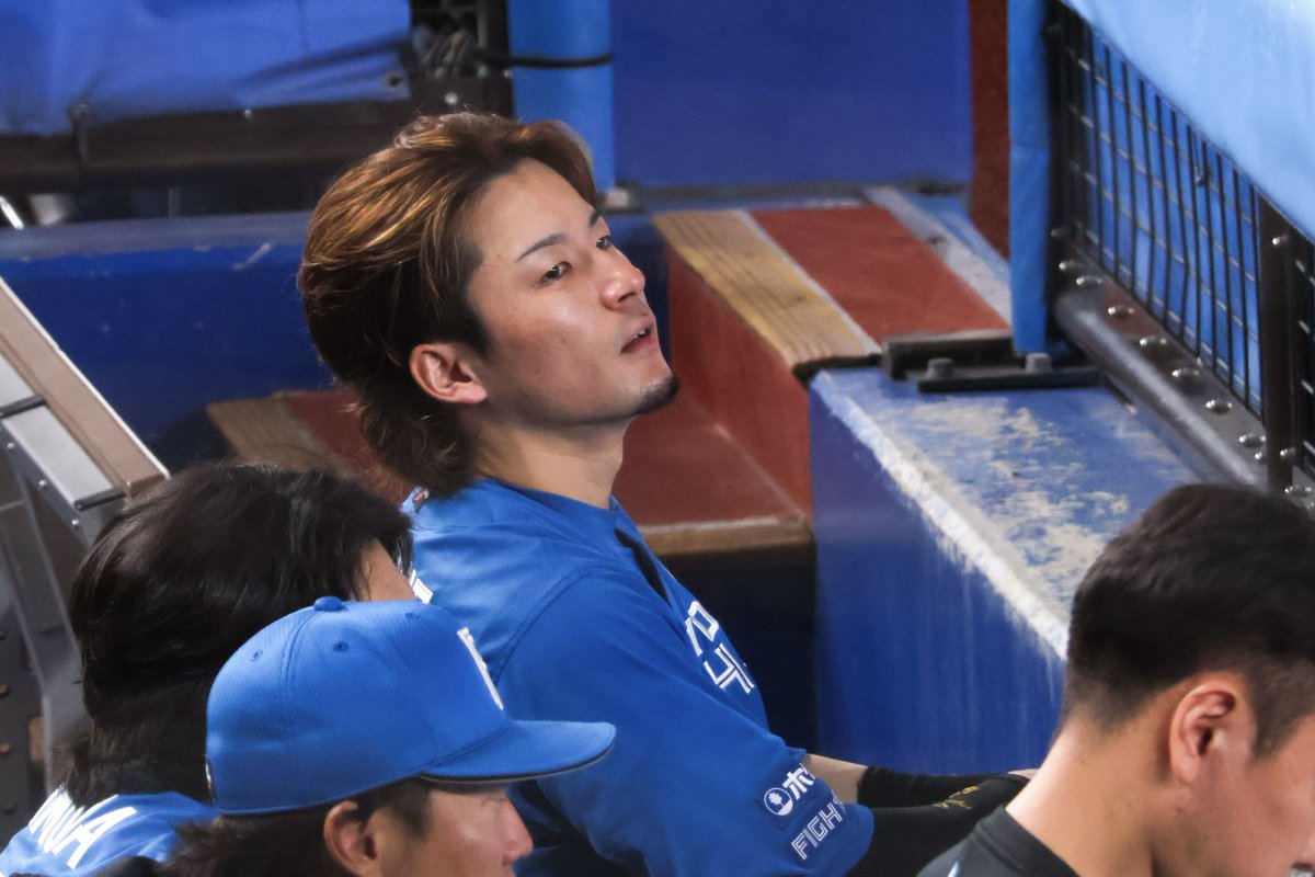 2OOOblueee's tweet photo. ［261001］ZOZOマリンスタジアム
ギャップどないなってんの−⁉️
#lovefighters #水野達稀 https://t.co/ZFJf6QsF5r