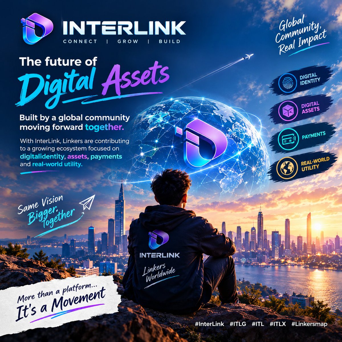 mdy12628's tweet photo. One Vision, One Community, One Future! 
I believe in the power of connection, unity, and growth. My dream is to represent InterLink globally as an International Ambassador and inspire more people to join this amazing journey.
#InterLink #ITLG #ITL #ITLX #Linkersmap https://t.co/thLKpcsAkK