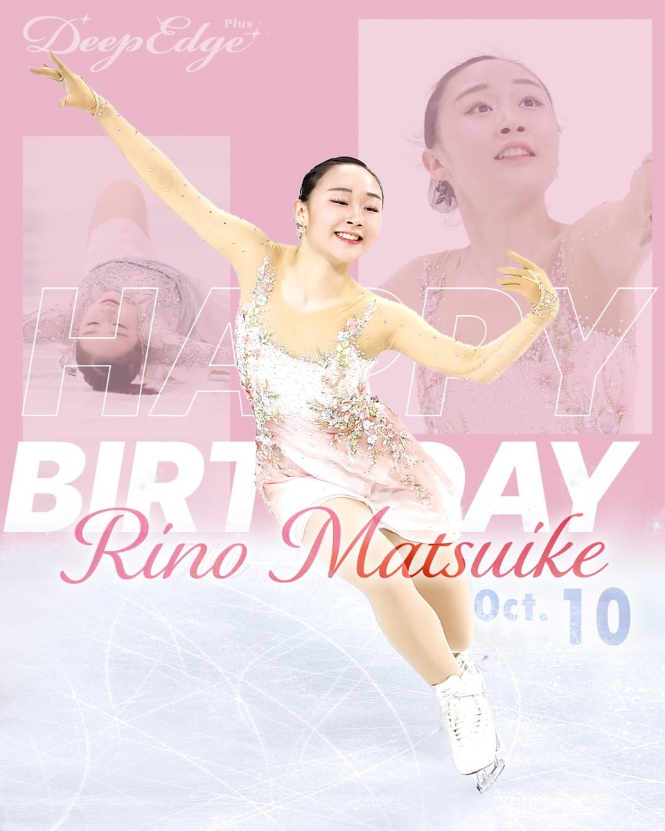 DeepEdgePlus's tweet photo. 10月10日は松生理乃選手のお誕生日です！おめでとうございます！
松生選手の活躍を振り返るプロフィールや関連ニュース、コメント全文、連載は、「選手名鑑」のページからどうぞ！
https://t.co/TPY9BS2APj https://t.co/Cl5jXN0Vqv