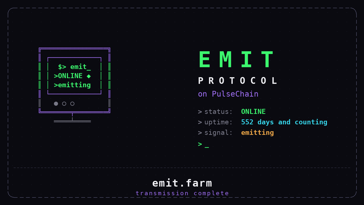 EMITfarm tweet picture