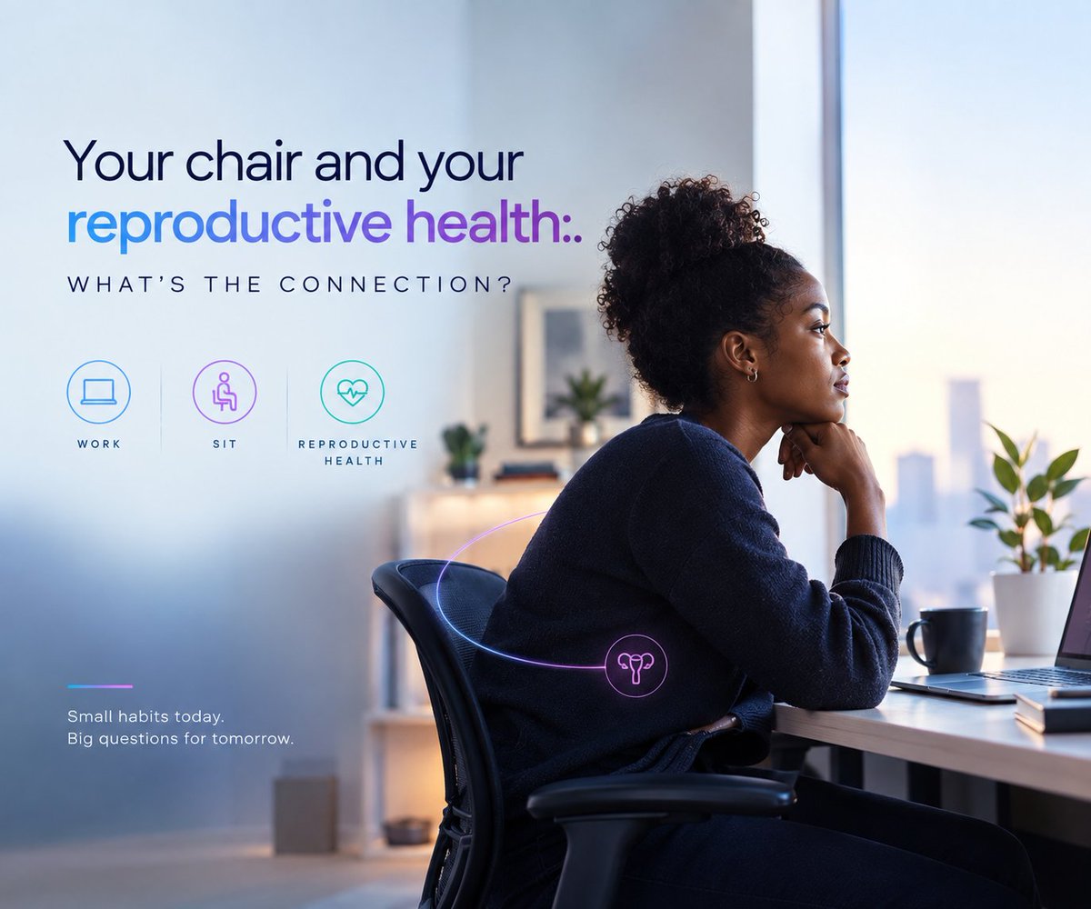 NeonatalDao's tweet photo. YOUR CHAIR AND YOUR REPRODUCTIVE HEALTH: WHAT'S THE CONNECTION?

Crypto traders spend hours watching charts

Developers spend hours writing code

Designers work at their screens

Analysts analyse. Writers write. Accountants calculate. Remote workers work.

Different professions
Same modern habit: sitting for hours!

And when sitting stops being something you do and becomes the way you live, what else might your body be quietly paying for 🤔?

Could your sedentary routine be influencing something you rarely think about until you're ready to have children?

Your fertility story may begin long before you start trying.

Maybe it's time we paid some more attention.