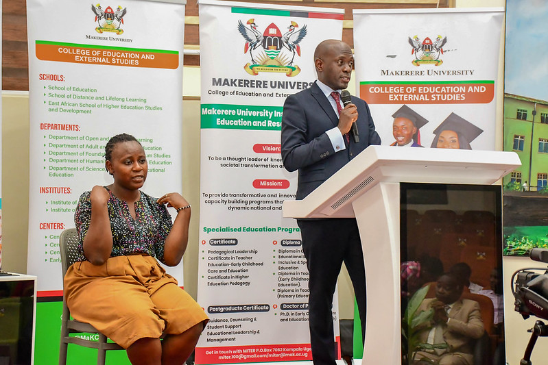 MaKCEES's tweet photo. 2/10/2026 | 4th Annual Dyslexia Day: Representing Prof. Anthony M. Mugagga, Principal @MakCEES, Dr Charles Kyasanku lauded @Makerere’s role in advancing dyslexia awareness thru’ teacher training, research, assessment, &amp; inclusive education. @Educ_SportsUg @kyaningacdc @NUDIPU https://t.co/MtAjdqYGMY