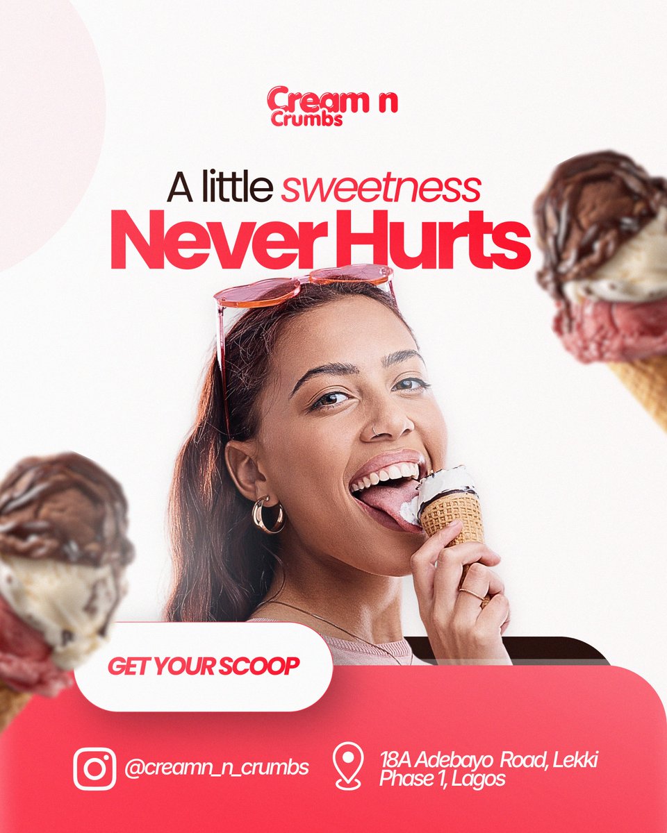 _demidesigns's tweet photo. Another one for the portfolio. 👀
Been wanting to work on designs for a dessert brand for a while, so I finally sat down and made one. 😌🍦 https://t.co/TAoNPqZVG4