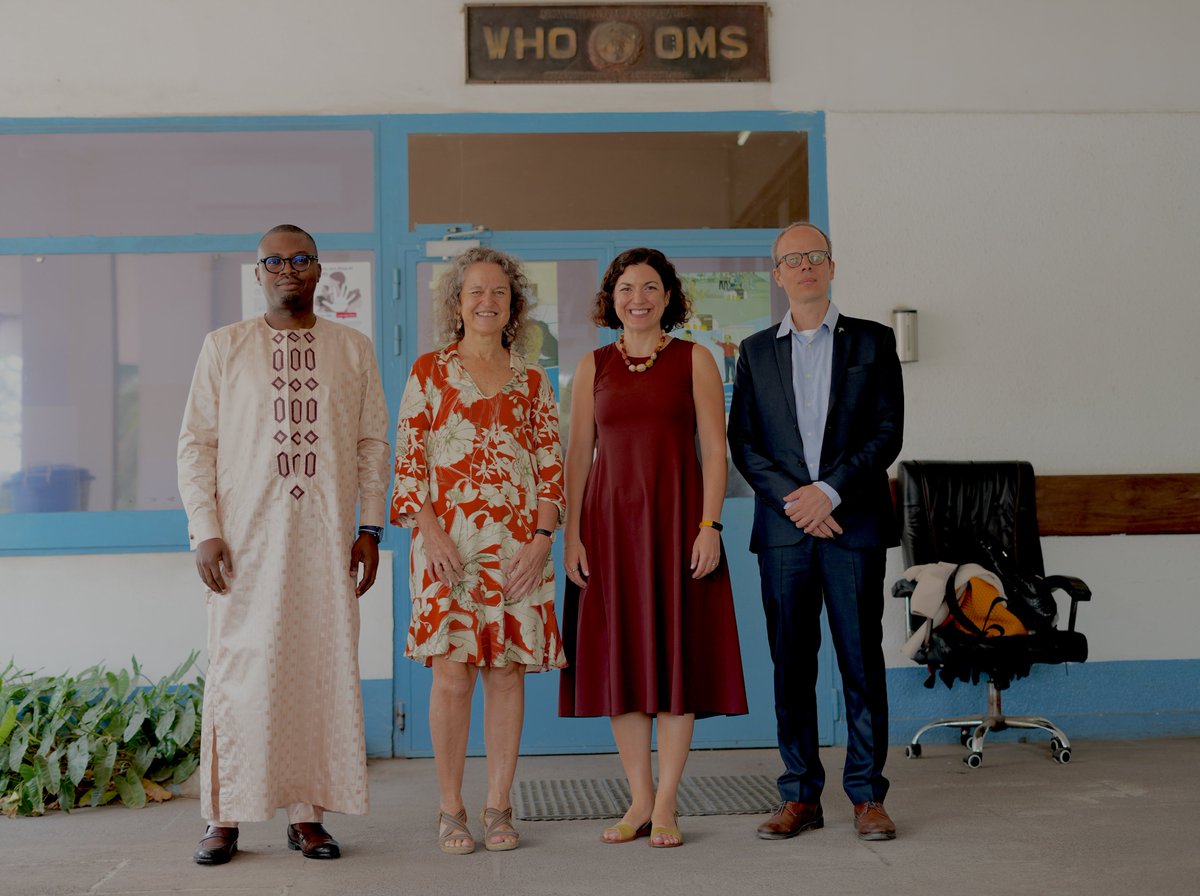 OMSRDCONGO's tweet photo. Dre @anne_anciiaWHO, Représentante de @OMSRDCONGO, a échangé avec l’équipe de @ITMantwerp🇧🇪 autour des priorités de recherche, d’innovation &amp; de santé publique en 🇨🇩. Une rencontre porteuse de perspectives pour renforcer la collaboration au service de la santé des populations. https://t.co/gHgdAZpG6t