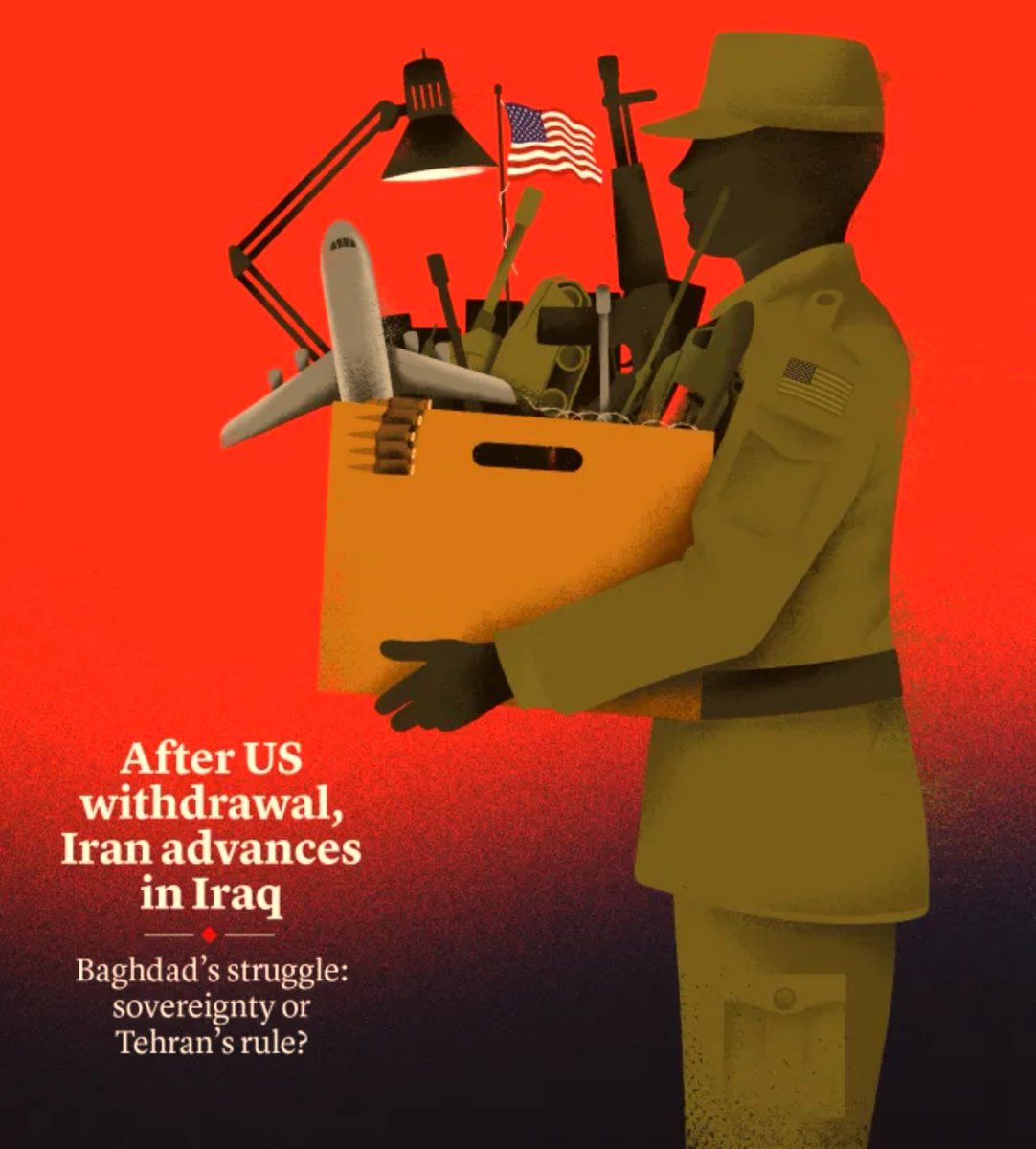 SamtioSajanAli's tweet photo. 30th September, 2026 the withdrawal of the U.S. forces from IRAQ; can we call it independence of Iraq  or U.S has created a puppet state in IRAQ before leaving ?
#Iraq
#Iran
#USA
#Iraq_News
#MiddleEast https://t.co/cszrzCkCyv
