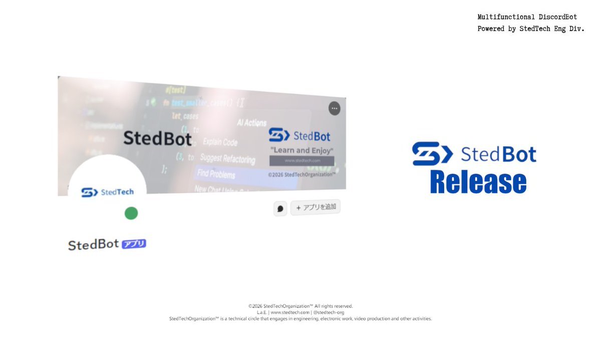 stedtechorg tweet picture