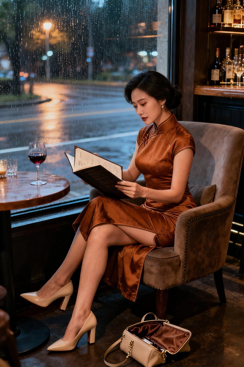 BlazePoleg2lu's tweet photo. This cozy corner in the old alley has a lovely skirt displayed by the window, making it a perfect spot for a relaxed weekend.， https://t.co/9eny2YS2eX