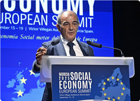 CEPES2's tweet photo. El presidente de @SocialEcoEU, @japedreno, destaca el papel estratégico de la Economía Social ante los grandes retos de la Unión Europea.

🔗 https://t.co/T4X7rJc7EZ

#EconomíaSocial @SocialEcoEU @japedreno https://t.co/Y7QsepJ1or