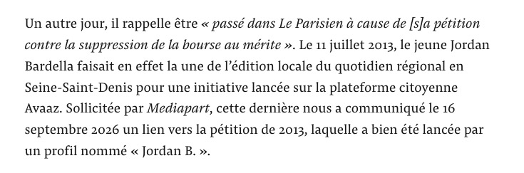 Nain_Portekoi's tweet photo. Le RN a raison : il n'y a absolument RIEN qui relie le compte qui a posté des messages antisémites à Bardella.
A part le fait qu'il a utilisé son nom, raconté sa vie, annoncé qu'il allait faire disparaitre ce compte et utilisé la même adresse mail pour s’inscrire au FNJ.
Oups. https://t.co/0I1EHPAhHo