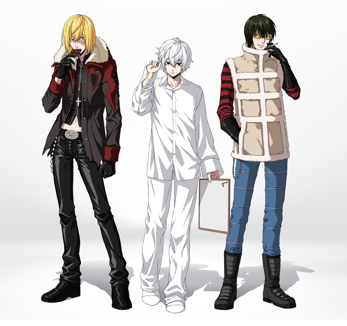 whoislegallygod's tweet photo. 와미즈 보이즈 🍫🧩🚬(🎮)
ワイミーズ · ボーイズ

#DeathNote #Mello #Near #Matt https://t.co/Bk1fMb4dLn