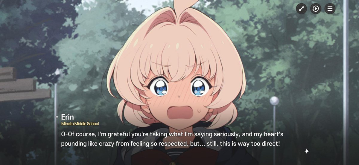 alphatauri_0515's tweet photo. Haven't seen the gameplay aspect but I'm already sold 😭😭

Also Erin reminds me of Hifumi 🤧

(No I don't play CBT) https://t.co/GvVGTsLjE4